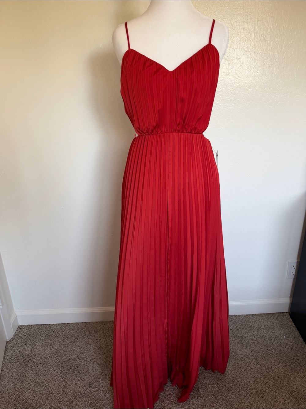Express red/maroon dress